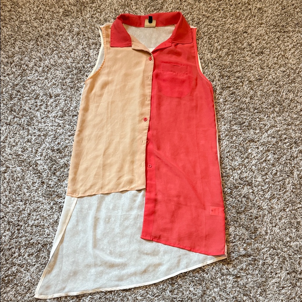 Colorblock Sleeveless Tank